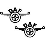 Daf Αυτοκόλλητα 90634