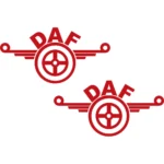 Daf Αυτοκόλλητα 90634