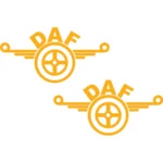 Daf Αυτοκόλλητα 90634
