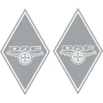 Daf Αυτοκόλλητα 90641