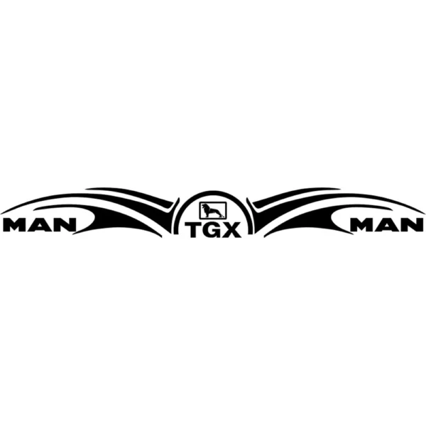 Man Αυτοκόλλητο 90663-1