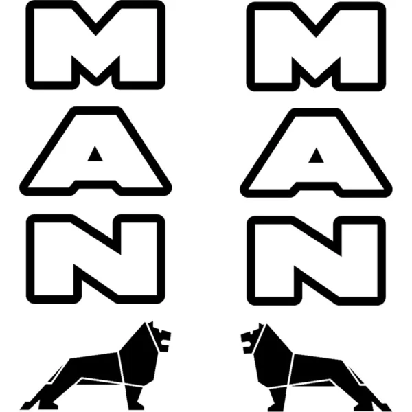 Man Αυτοκόλλητα 90668