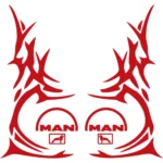 Man Αυτοκόλλητα 90672