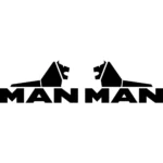 Man Αυτοκόλλητα 90673