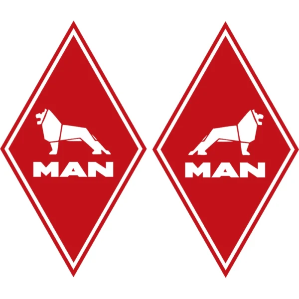 Man Αυτοκόλλητα 90679