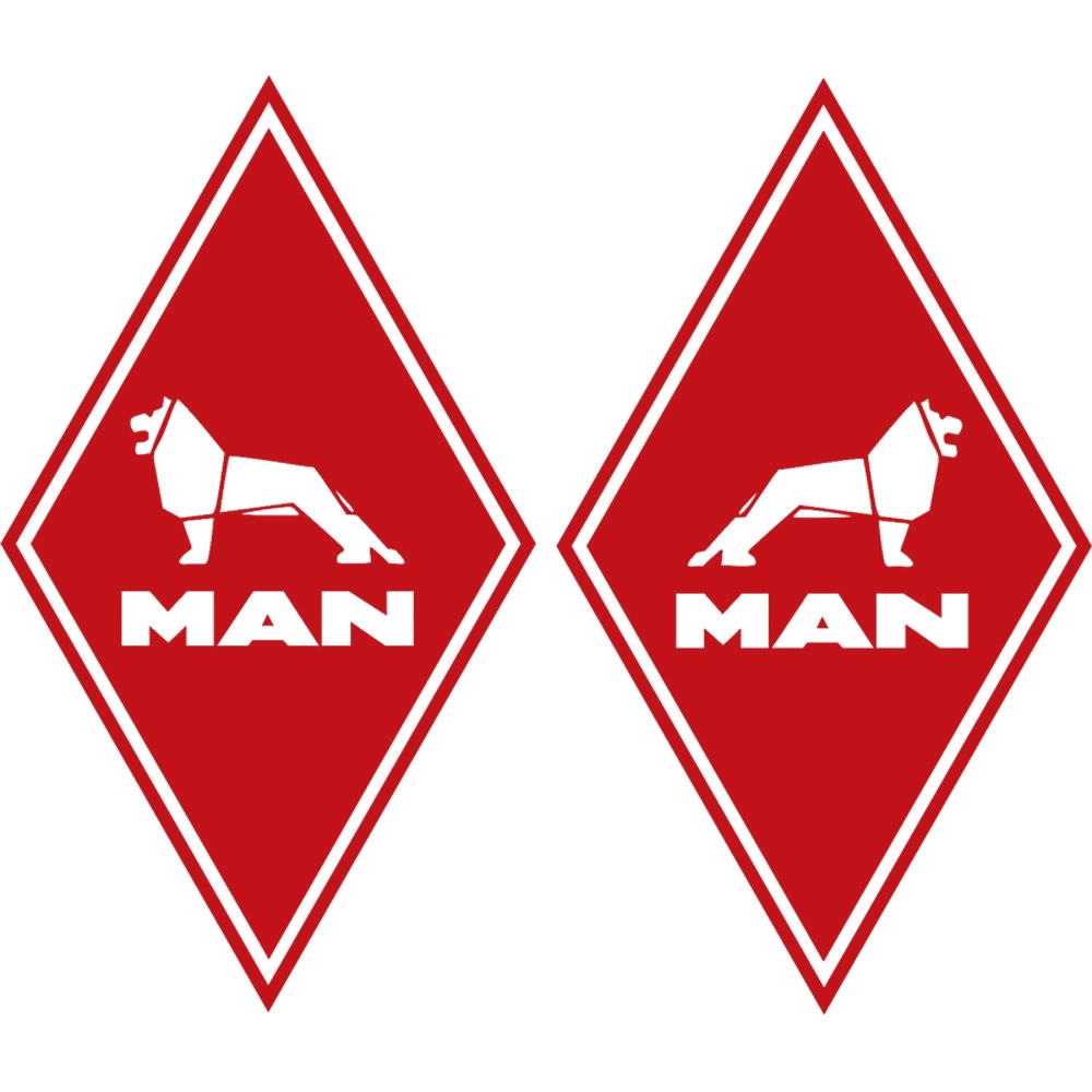 Man Αυτοκόλλητα 90679