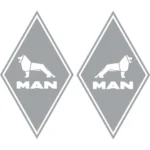 Man Αυτοκόλλητα 90679