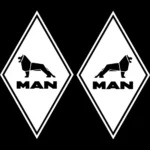 Man Αυτοκόλλητα 90679