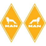 Man Αυτοκόλλητα 90679