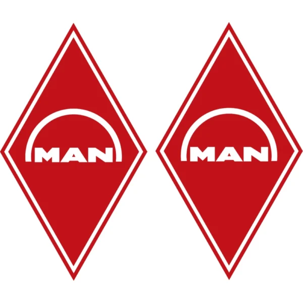 Man Αυτοκόλλητα 90685