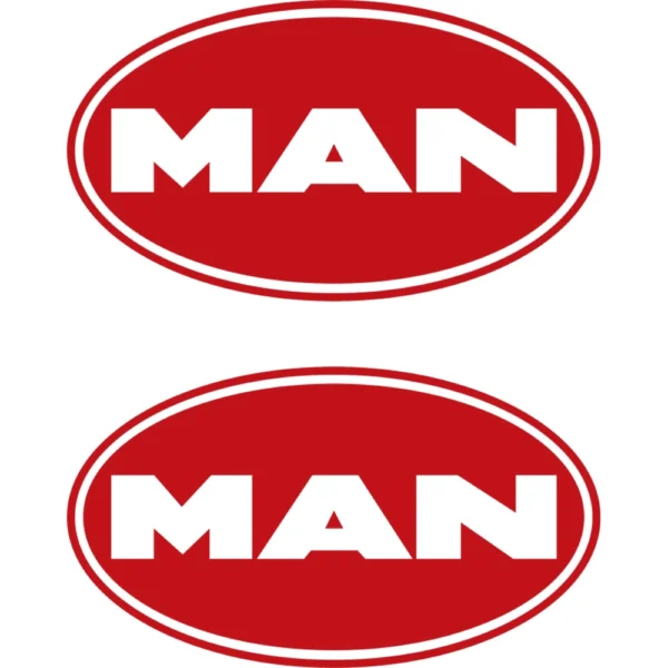 Man Αυτοκόλλητα 90691