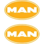 Man Αυτοκόλλητα 90691