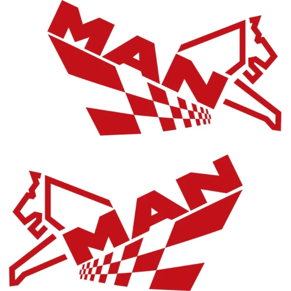 Man Αυτοκόλλητα 90696