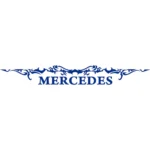 Mercedes Αυτοκόλλητα 90709