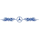 Mercedes Αυτοκόλλητα 90711
