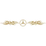 Mercedes Αυτοκόλλητα 90711