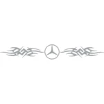 Mercedes Αυτοκόλλητα 90711