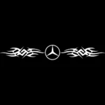 Mercedes Αυτοκόλλητα 90711
