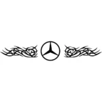 Mercedes Αυτοκόλλητο 90712-1