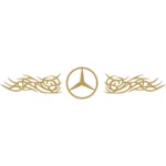 Mercedes Αυτοκόλλητο 90712-1