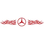 Mercedes Αυτοκόλλητο 90712-1