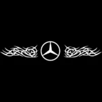 Mercedes Αυτοκόλλητο 90712-1