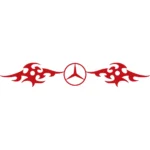 Mercedes Αυτοκόλλητα 90714