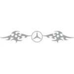 Mercedes Αυτοκόλλητα 90714