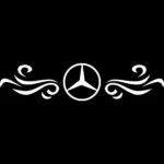 Mercedes Αυτοκόλλητα 90721