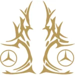 Mercedes Αυτοκόλλητα 90726