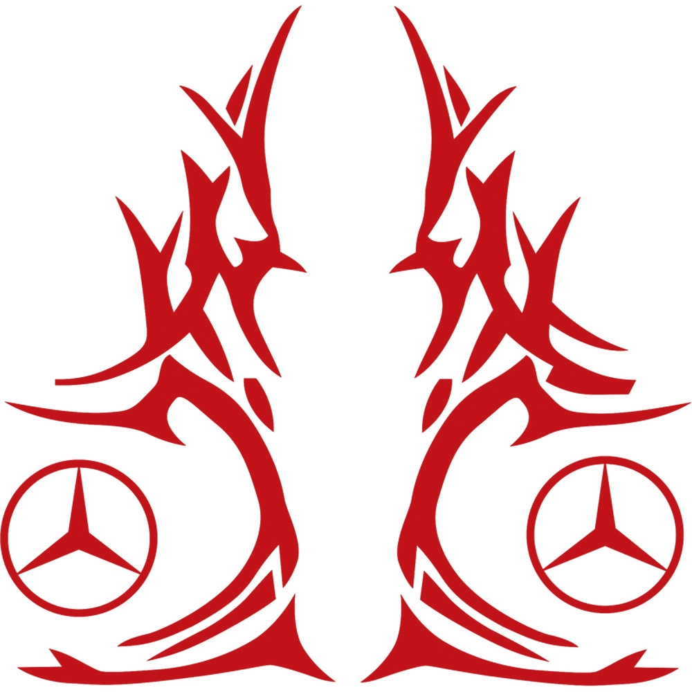 Mercedes Αυτοκόλλητα 90726