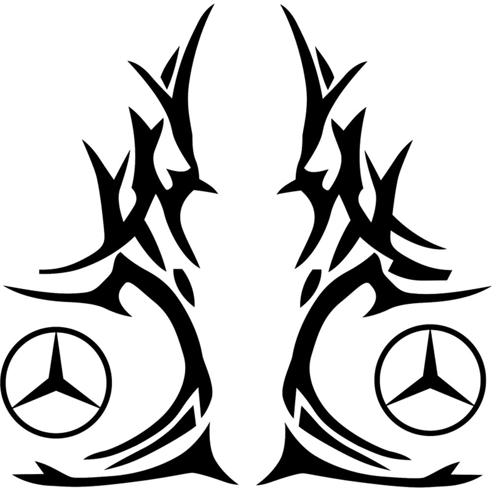 Mercedes Αυτοκόλλητα 90726