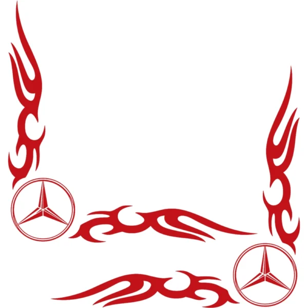 Mercedes Αυτοκόλλητα 90739