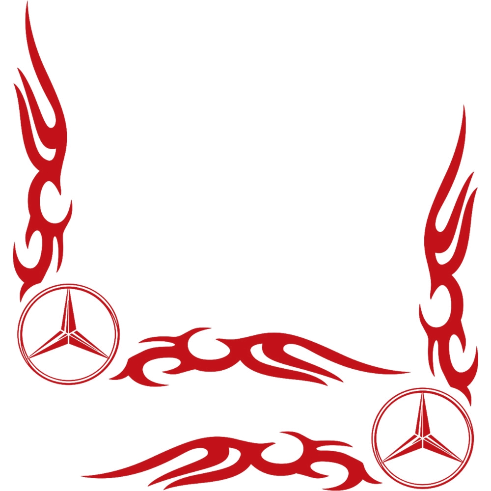 Mercedes Αυτοκόλλητα 90739