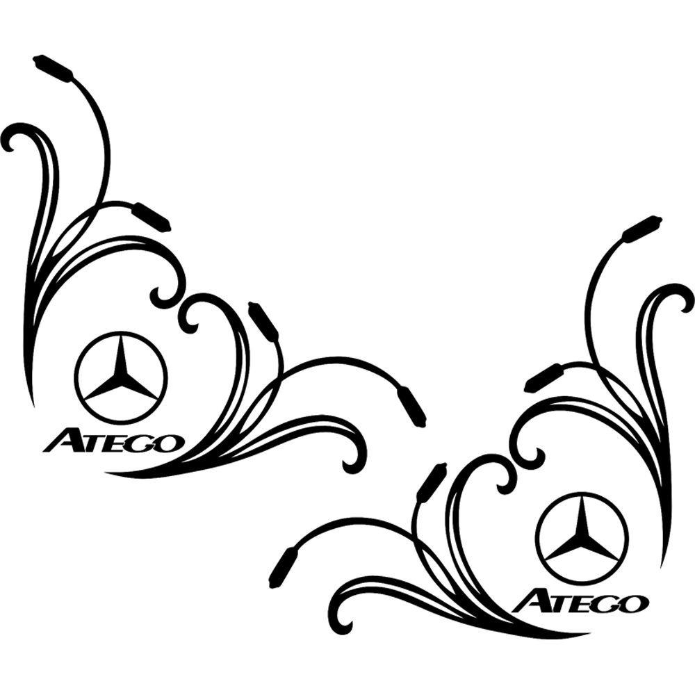 Mercedes Αυτοκόλλητα 90747