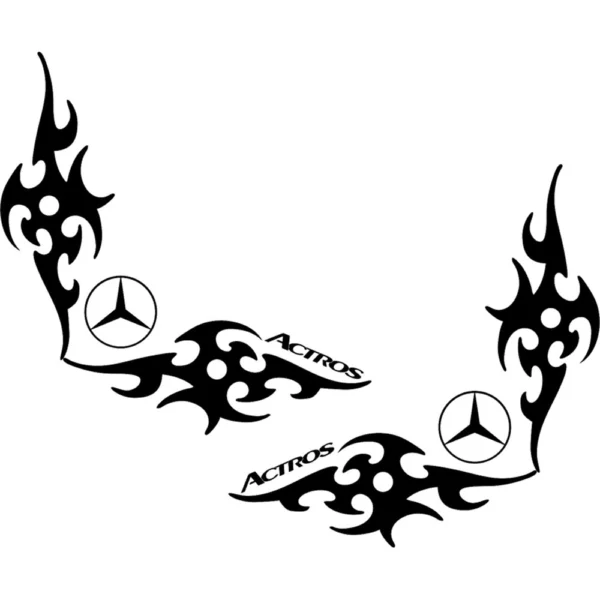 Mercedes Αυτοκόλλητα 90753