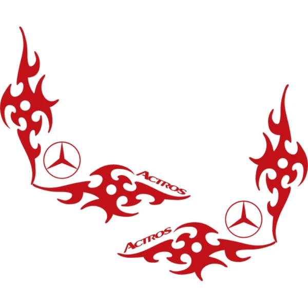 Mercedes Αυτοκόλλητα 90753