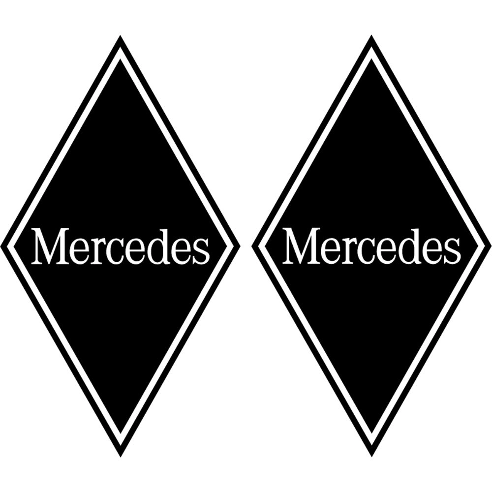 Mercedes Αυτοκόλλητα 90760