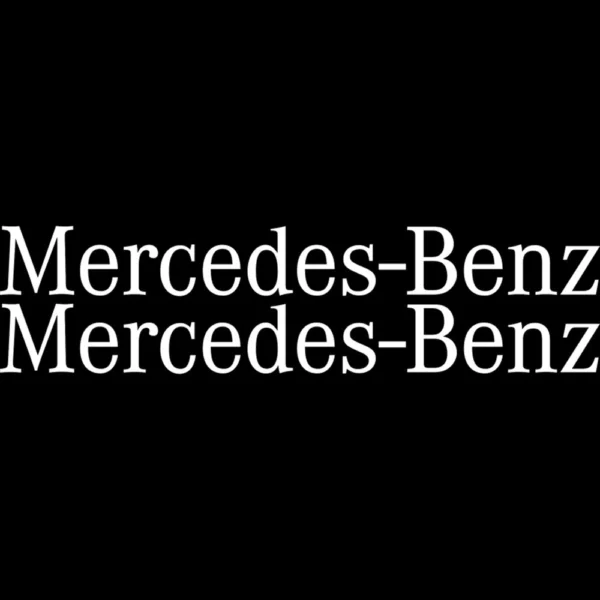 Mercedes Αυτοκόλλητα 90773