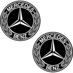 Mercedes Αυτοκόλλητα 90781