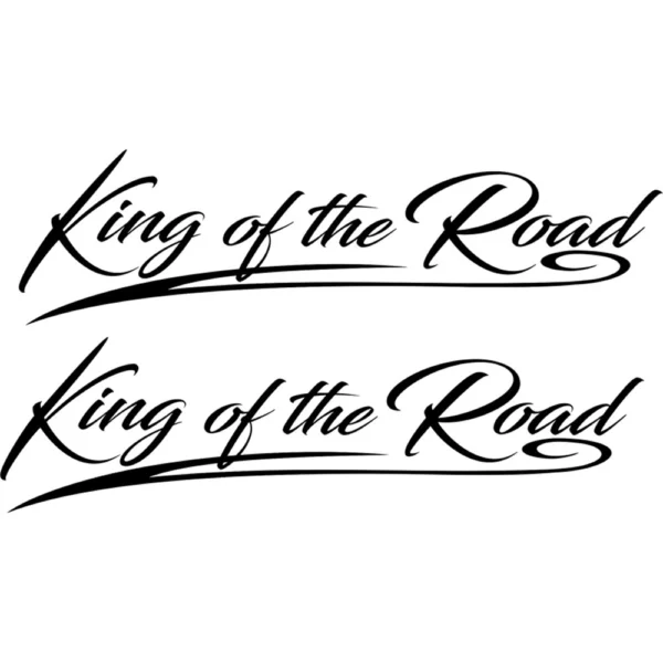 King of the Road Αυτοκόλλητο 90785-1