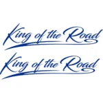 King of the Road Αυτοκόλλητο 90785-1