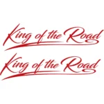 King of the Road Αυτοκόλλητο 90785-1