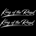 King of the Road Αυτοκόλλητο 90785-1