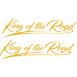 King of the Road Αυτοκόλλητο 90785-1