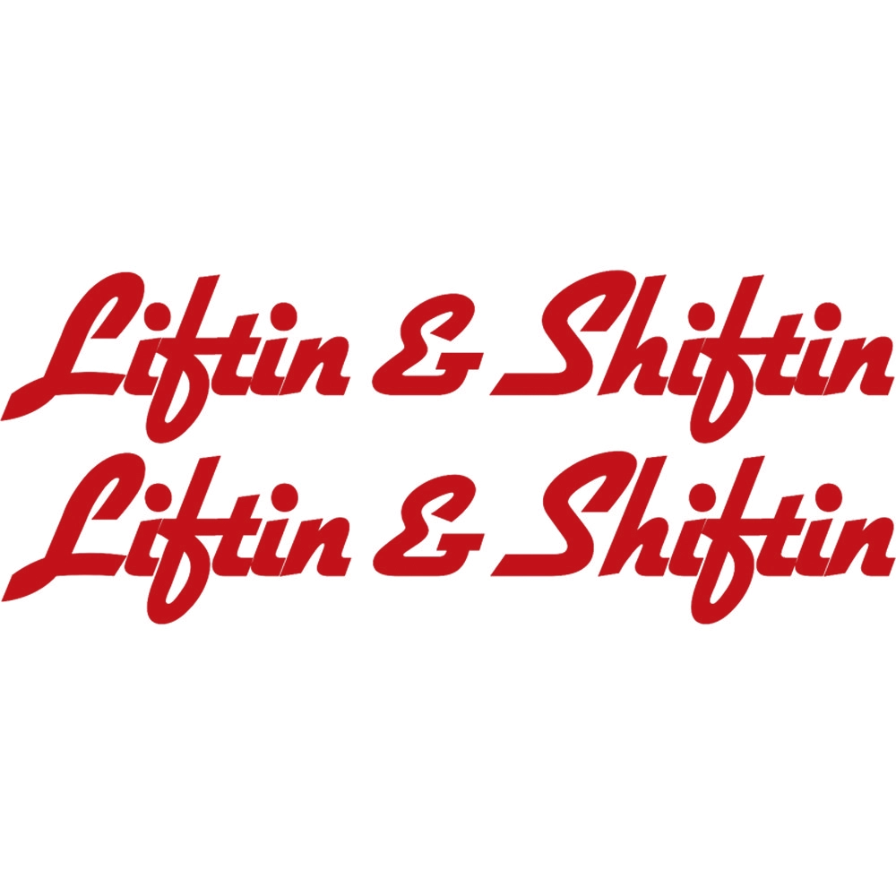 Liftin & Shiftin Αυτοκόλλητο 90787-1