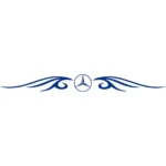 Mercedes Αυτοκόλλητο 90708-1
