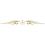 Mercedes Αυτοκόλλητο 90708-1