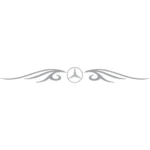 Mercedes Αυτοκόλλητο 90708-1