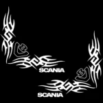 Scania Αυτοκόλλητα 90201
